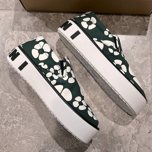 Marni x Carhartt Slip-On Sneakers Men’s Size 42 New in Box w/DustBag Retail $750 main image 4